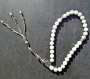 MOONSTONE Stone - Tasbih - Misbaha - Worry Beads - Komboloi - Natural