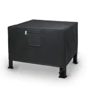 Fire Pit Cover Square â€“ Heavy Duty Outdoor Firepit Cover Full Coverage Pati...