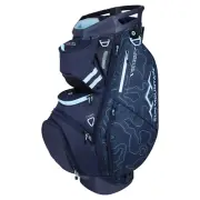 Sun Mountain 2025 C-130 14-Way Divided Premium Golf Cart Bag - TOPO NAVY RIVER