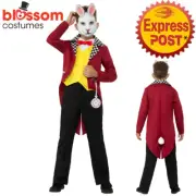 CK1617 Mr Rabbit Alice in Wonderland Book Week Boys Kids Fancy Dress Up Costume