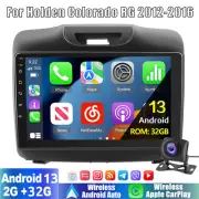FOR HOLDEN COLORADO RG 2012-2016 ANDROID 13 CARPLAY CAR STEREO RADIO GPS +CAMERA