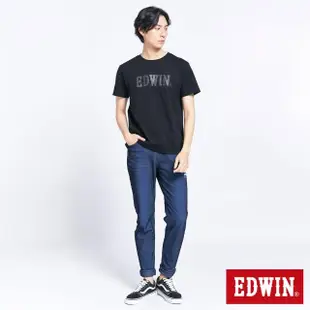 【EDWIN】男裝 JERSEYS EJ6 PK透氣錐形迦績褲(石洗綠)