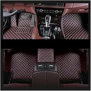 Car Mats Custom Car Floor Mats for SUB&ARU for Forester 2013 2014 2015 2016 2017 2018 2019 2020 2021 2022 2023 Auto Carpets Foot Coche(Coffee,2013-2018)