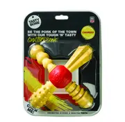 Tasty Bone Nylon Quattro Bone Chorizo Dog Chew Toy - 2 Sizes