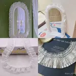 ✨臺灣熱賣免運✨全身鏡子DIY材料鏡子改造包邊鏡子裝飾邊框手工DIY材料包蕾絲珍珠
