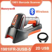 Honeywell 1981iFR-3USB-5 Granite 1981i Wireless Barcode Scanner w Cradle & Cable