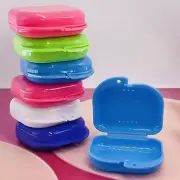 10-100pcs Dental Retainer Denture Storage Case Box Mouthguard Container Assorted