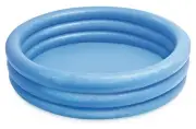 Crystal Blue Inflatable Kiddie Pool 45in x10in - Kids Outdoor Water Play