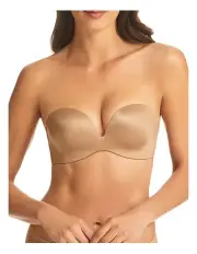 [Fine Lines] Refined 4 Way Convertible Wireless Strapless Bra in Nude