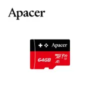 在飛比找PChome商店街優惠-Apacer 64GB MicroSDXC UHS-I U3