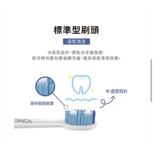 現貨免運‼️Solac SRM-T5 電動牙刷頭 牙刷 柔軟型/標準型 專用刷頭 | 3入組 原廠公司貨