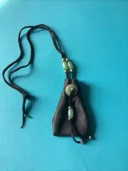 Leather Medicine, Crystal, Metaphysical Bag