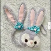 Disney Resort Stella Lou Pass Case & Headband Set 2 Plush Bag Ears Hat