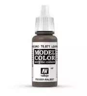 Vallejo Leather Brown Paint, 17ml VAL 70871