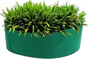 Raised Garden Bed, 90x30cm Felt Breathabl Raised Planting Bed, Easy to Store Round Garden Grow Bag for Planting Flowers Vegetables Plants Herbs (Grass Green)