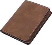 [FRCOLOR] Minimalist Credit Card Holder Ultra-Thin Vertical Wallet Organizer for Men Lightweight Cash Sleeve Multiple Card Slots for Everyday Use and Travel
