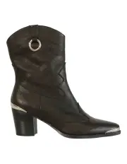 [Belle & Bloom] Dallas Western Boot in Vintage Black
