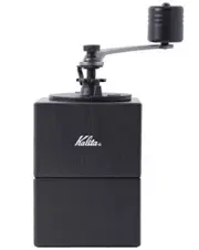 Kalita Coffee mill hand grinding black cubic wooden mill F/S