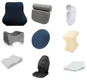 MEMORY FOAM KNEE LEG HIP BACK NECK PILLOW CUSHION POSITIONER PAIN RELIEF