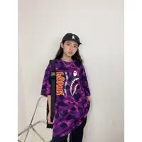 在飛比找蝦皮購物優惠-UENO上野日貨  BAPE APE滿版迷彩PONR半邊鯊魚