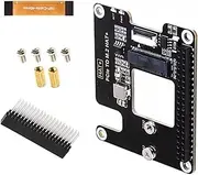 DIY PCIe to M.2 Adapter Board for Raspberry Pi 5, Supports NVMe Protocol M.2 Solid State Drive
