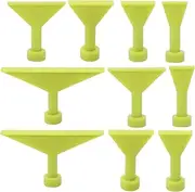 Dent Removal Puller Tabs - 10-Pieces No Paint Dent Pulling Remover Tabs,Car Body Hailstone Damage Repair Tools For Vehicle Doors And Hoods, Motorcycles, Home Appliances