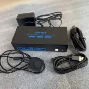 HDMI KVM Switch 8K@60Hz and 4K@120Hz