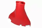 Real Leather Red Automatic Shift Boot Fits 16-20 Honda Civic (for: Honda)
