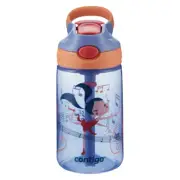 Contigo Gizmo Kids Drink Bottle Winking Dancer Graphic 420ml Flip Autospout
