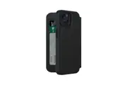 3sixT SlimFolio Phone Protection Cover Card Wallet Flip Case For iPhone 14 Black