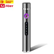 Ultra-Thin Strip USB Electronic Charging Lighter Mini ARC Cigarette BBQ Lighter