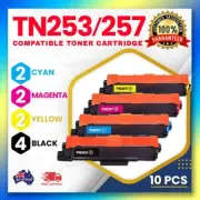 10x Non-OEM Toner for Brother TN-253 TN-257 MFC-L3745CDW MFC-L3750CDW L3770CDW