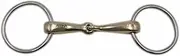 AMKA Snaffle Bit Single Broken from Argentan, Thickness 16 mm, Rings 65 mm