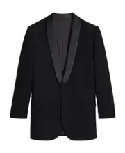 jude tux jacket in sequined grain de poudre FR34,FR36,FR38 black