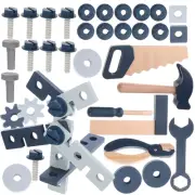 Assembling Building Block Toys Tool Case Blocks for Toddlers