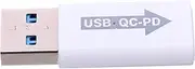 USB Type c Adapter Mobile Phone Charger Fast Charging Converter Qc Pd Compatible Portable