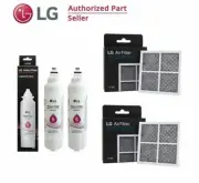 2 x LG FRIDGE WATER FILTER AND PURE FRESH AIR FILTER COMBO FOR GF-5D712SL