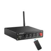 Audio Bluetooth Subwoofer Amplifier 100W HiFi Stereo Digital 2.1 Amp Bass Treble