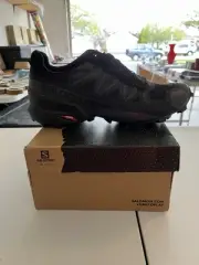 Salomon Men’s Speedcross 5 GTX Shoes! Black/Black/Phantom