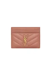 CASSANDRE card case in lambskin One size pale pink