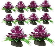 Elegant Sushi Plates Flower Ornament Set 10pcs Japanese Style Serving Tray Decor for Party