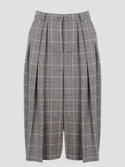 [Alberta Ferretti] Alberta Ferretti-Cropped Grey-Donna 40