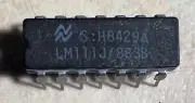 National LM111J/883B Military Voltage Comparator - NOS