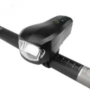 350LM T6 LED German Standard Smart Induction Bicycle Light IPX4 USB Rechargeable Large Flood Light