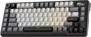 RK ROYAL KLUDGE L75 Gasket Mount Mechanical Keyboard w/Knob/Macro Keys & Touchable Nameplate, Tri-Mode BT/2.4G/USB-C 75% TKL Wireless Keyboard, Hot Swappable, Pro Software, Massive 8000mAh Battery