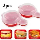 Egg Poacher Microwave To Poach 2 Eggs Plastic Steamer Egg Frying Pan