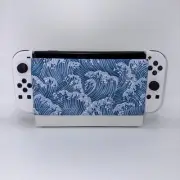 Nintendo Switch Dock Cover Sleeve Screen Protector Japanese Waves Anime Art