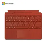 在飛比找京東台灣優惠-微軟 Surface Pro 波比紅特製版專業鍵盤蓋 適用P