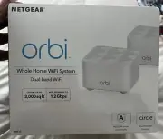 NEW SEALED Netgear Orbi Whole Home WiFi System Dual-band WiFi RBK12 Router & Sat