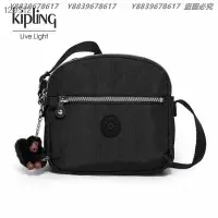 在飛比找Yahoo!奇摩拍賣優惠-Kipling 黑色 KI4750 猴子包 雙拉鍊多夾層輕量